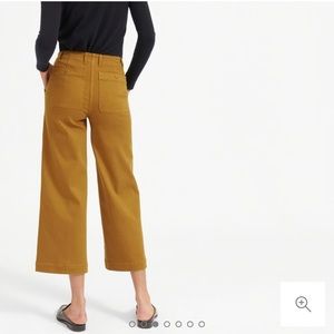 Everlane Wide Leg Crop Utility Pant